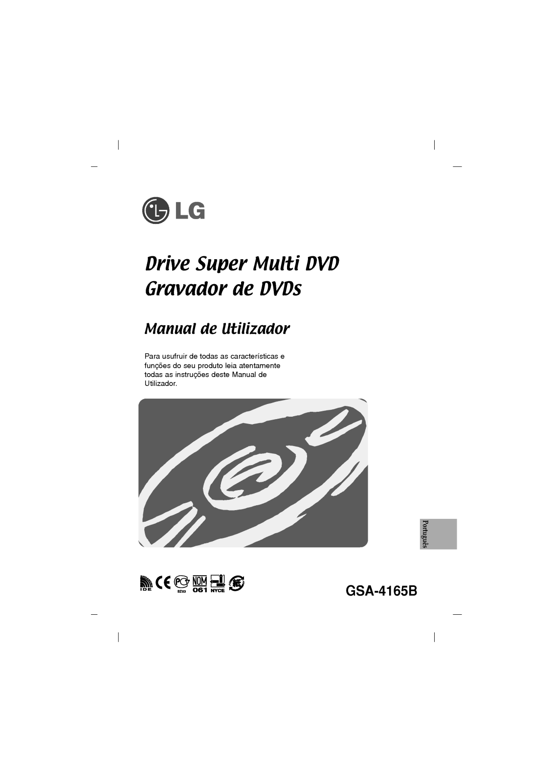 Lg GSA-4165B User Manual