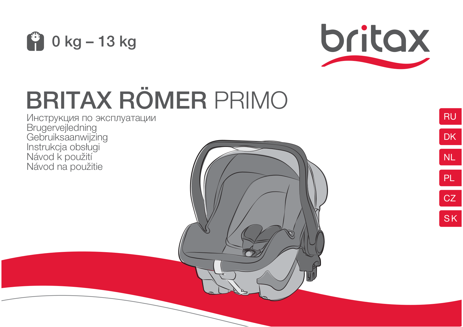 Britax/Römer PRIMO User Manual