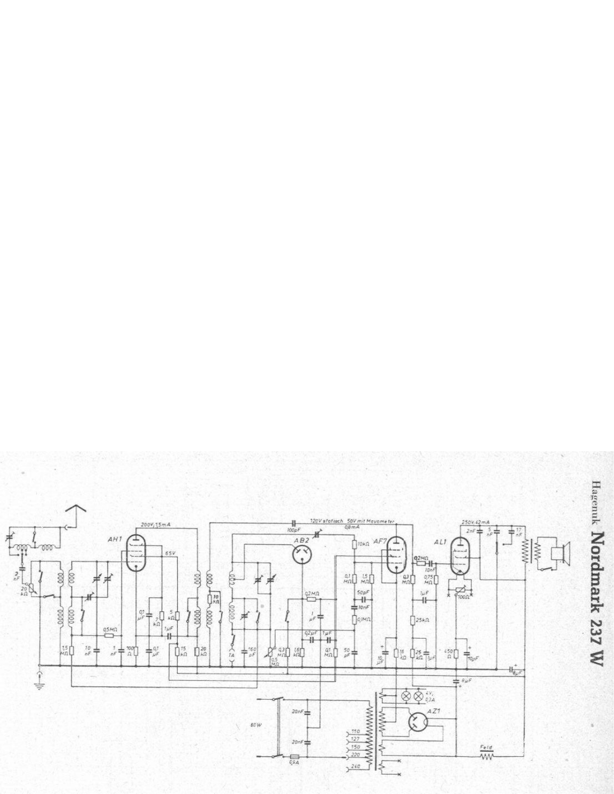 Hagenuk 237 W Cirquit Diagram