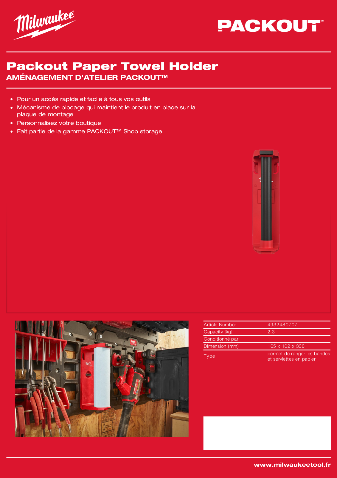 Milwaukee 4932480707 Specification - ManualMachine.com