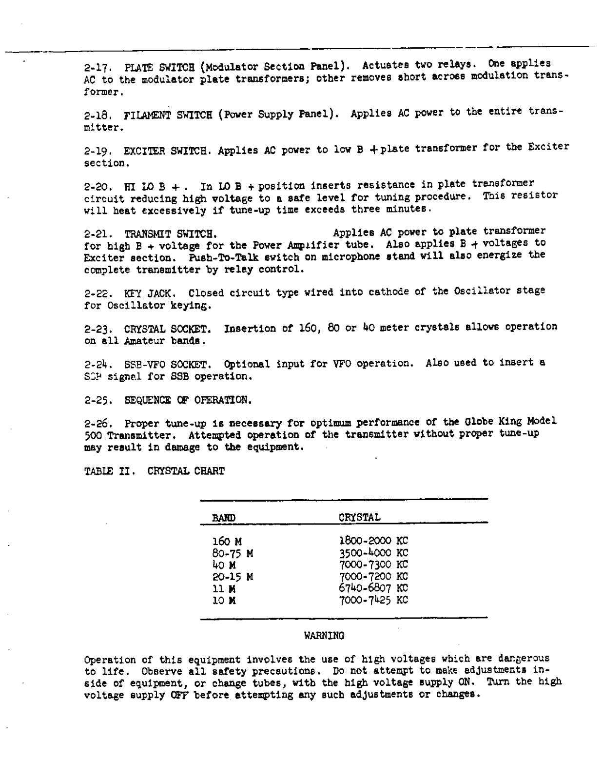 WRL KING-500 User Manual (PAGE 05)