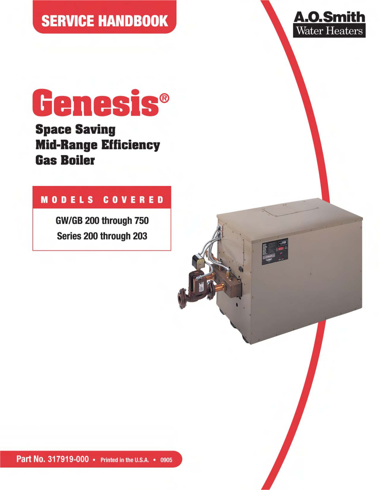 A. O. Smith GB-200 Service Manual