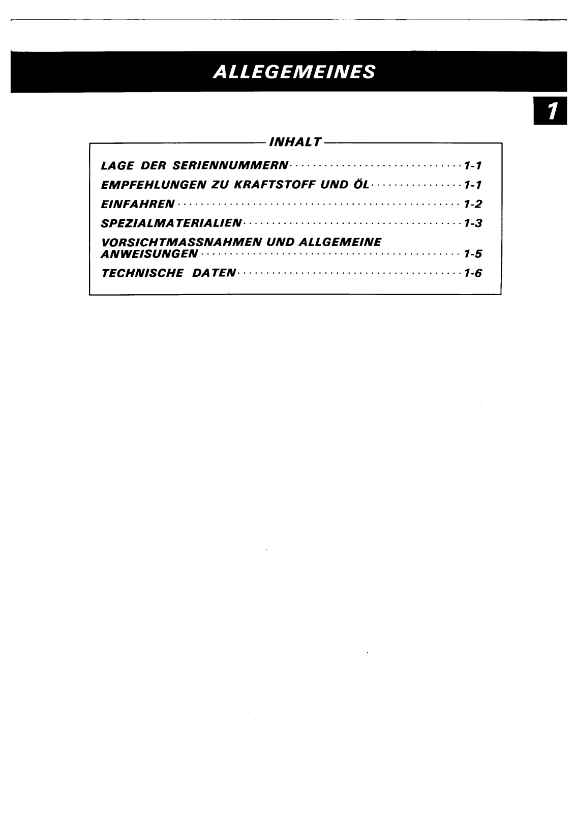 Suzuki DR350 Service Manual 01 Allgemeines