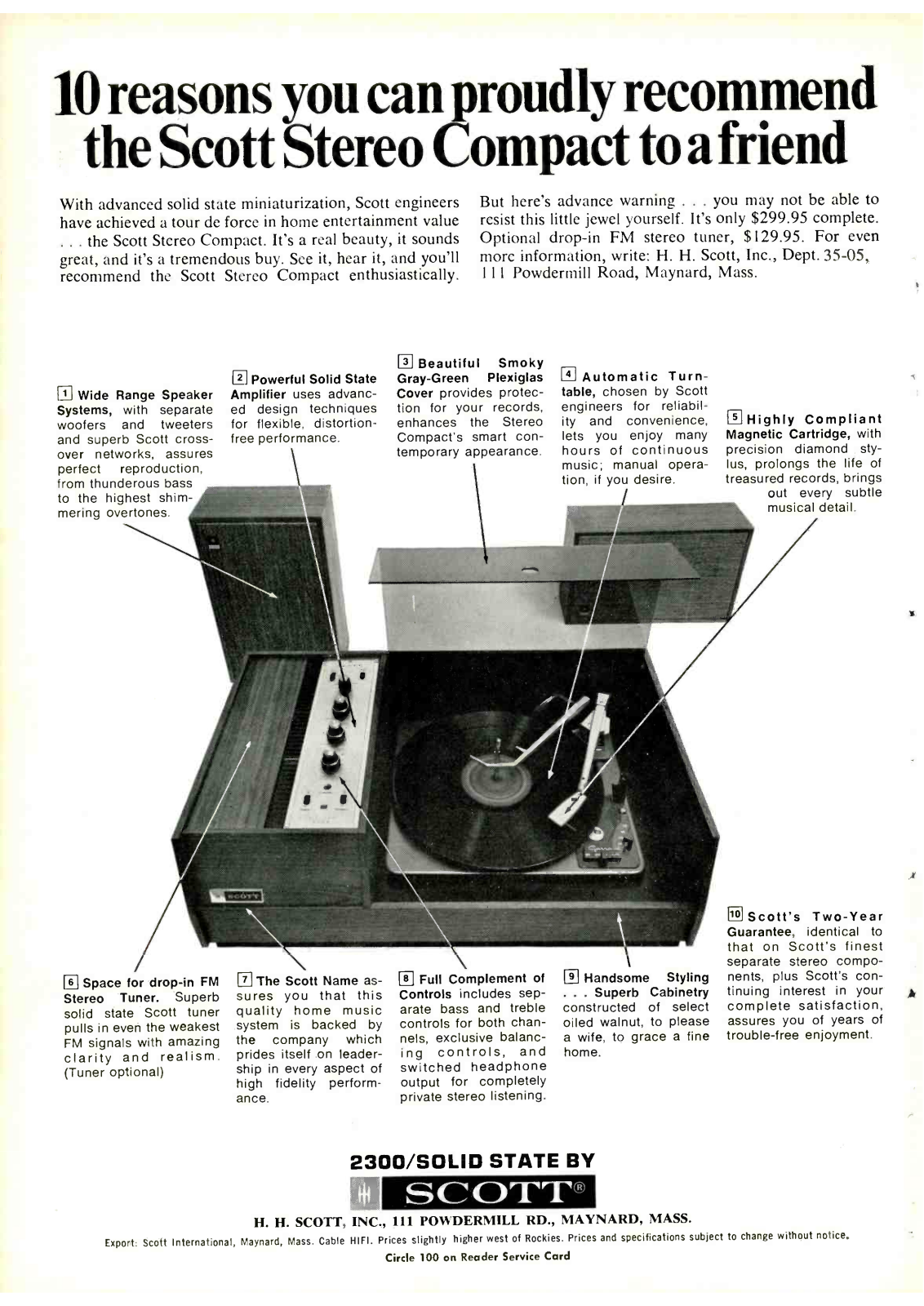 Scott 2300 User Manual