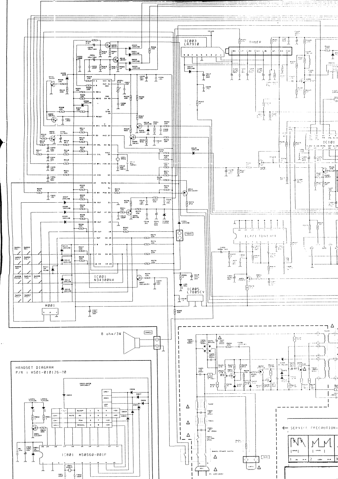 Roadstar CTV8148KN, CTV8208BP Service Manual