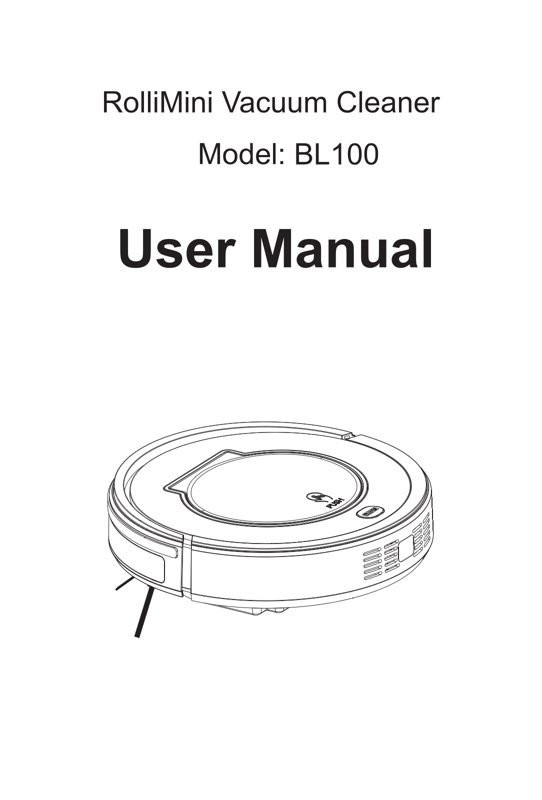 Rollibot BL100 User Manual