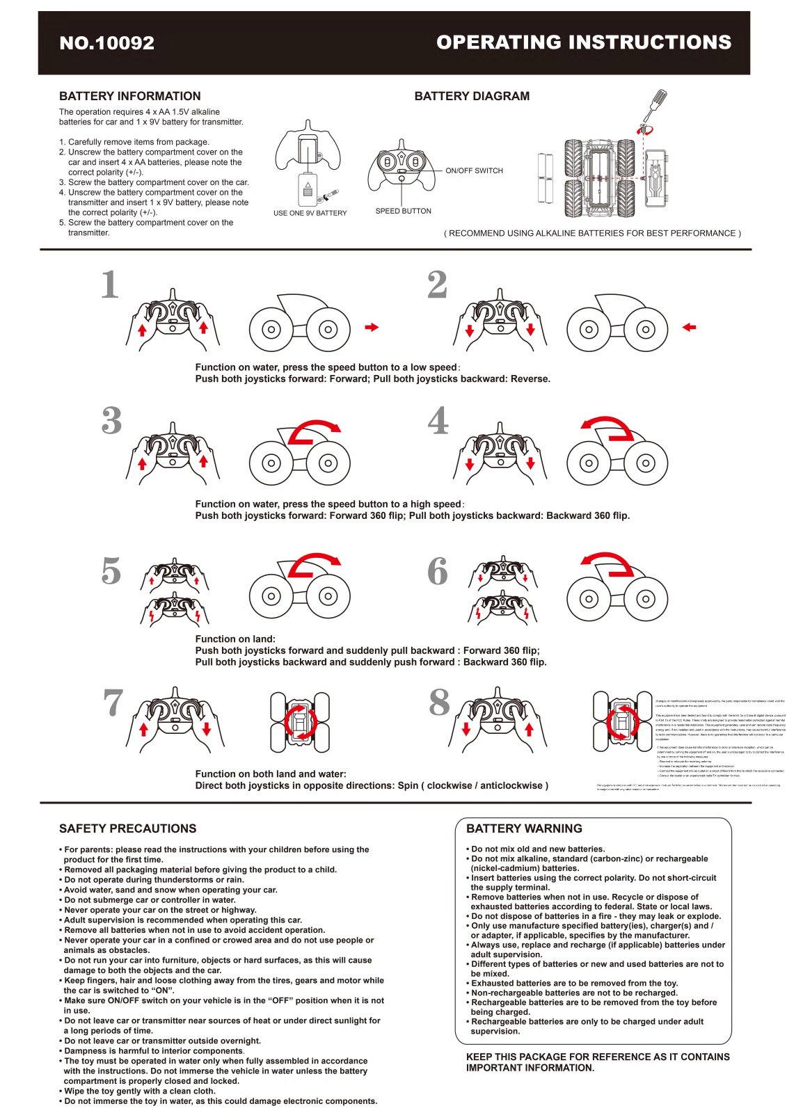 Yinrun Industry 100921812 Users Manual