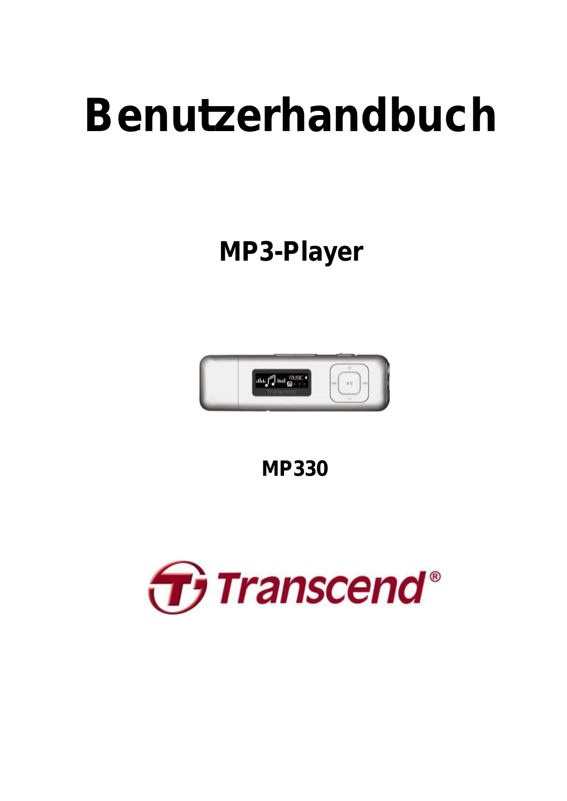 Transcend MP330 User Manual