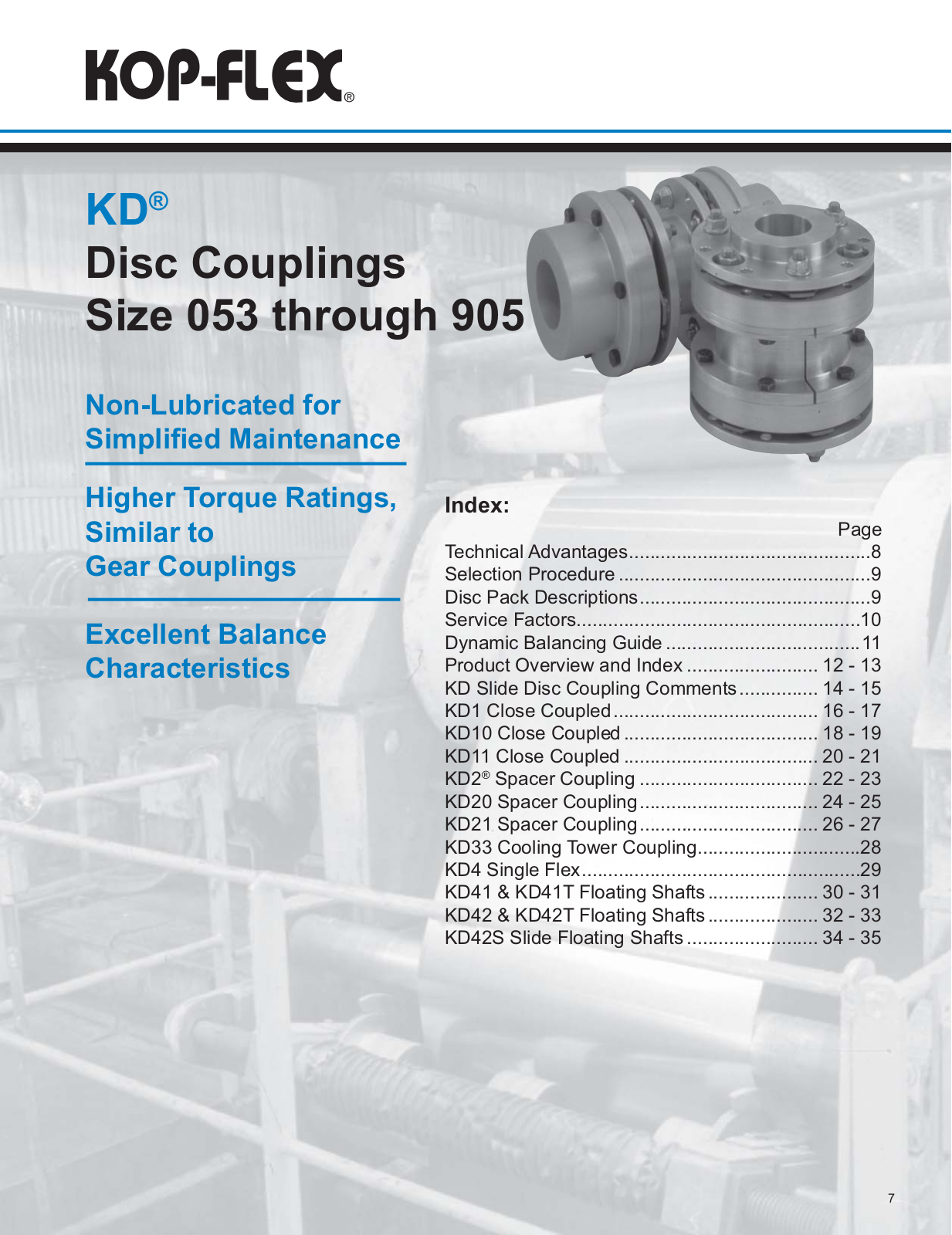 Kop-Flex KD Catalog Page