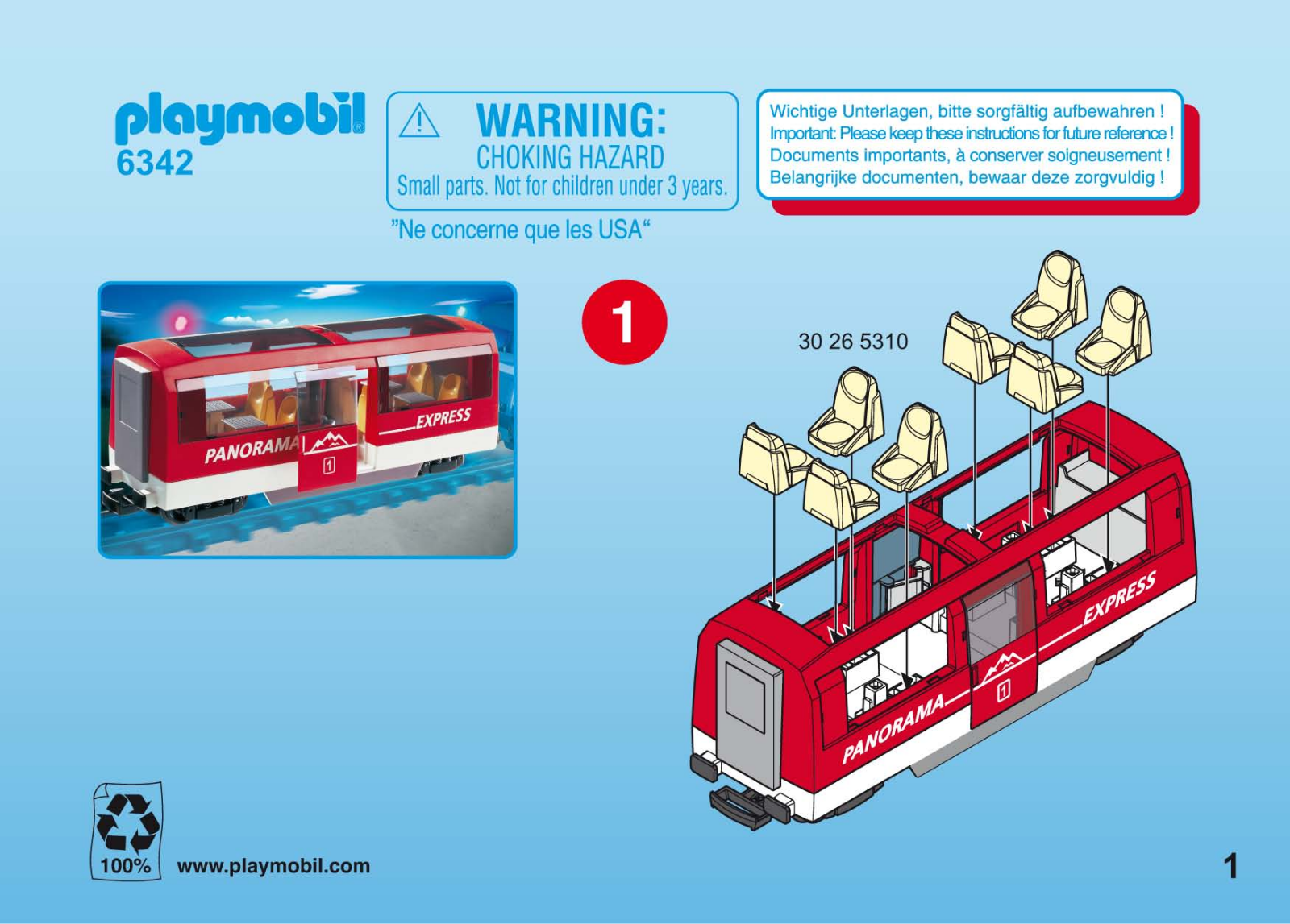 Playmobil 6342 Instructions