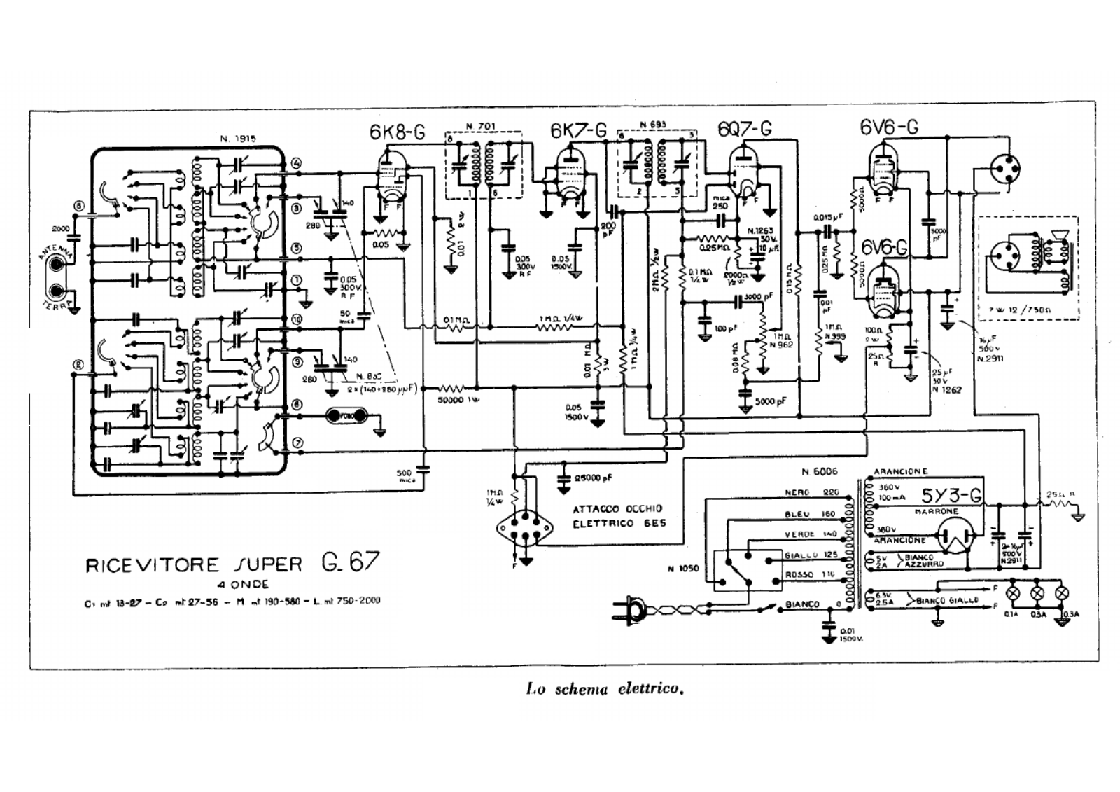 Geloso g67 schematic - ManualMachine.com