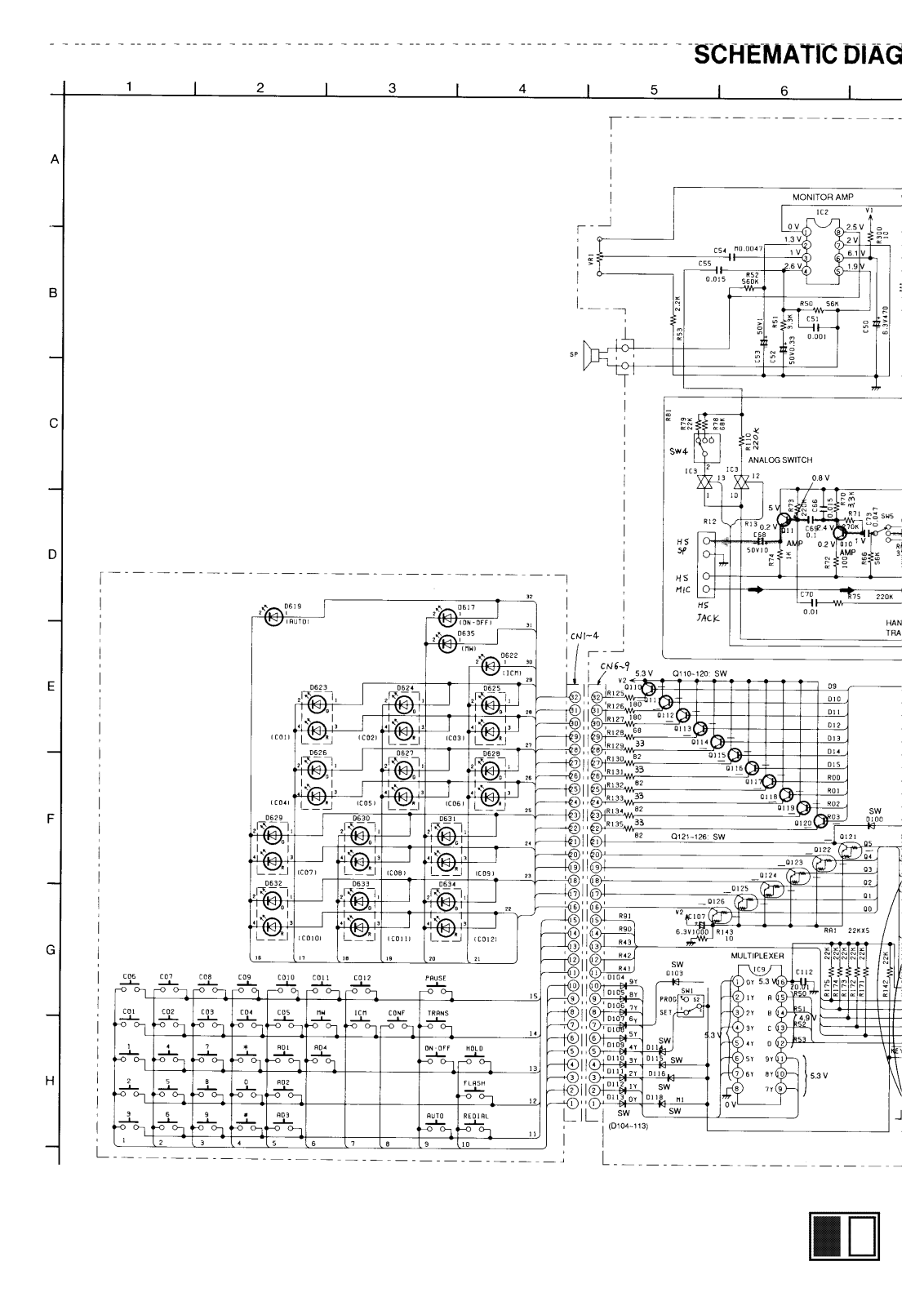 PANASONIC T7050 Service Manual