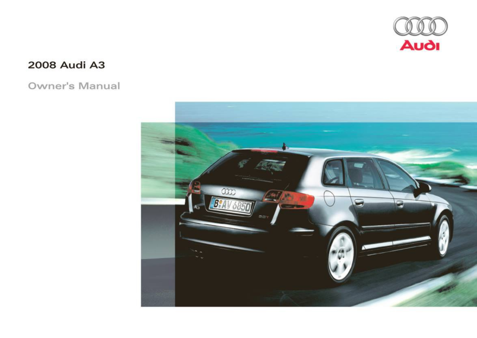 Audi A3 2008 Owner's Manual