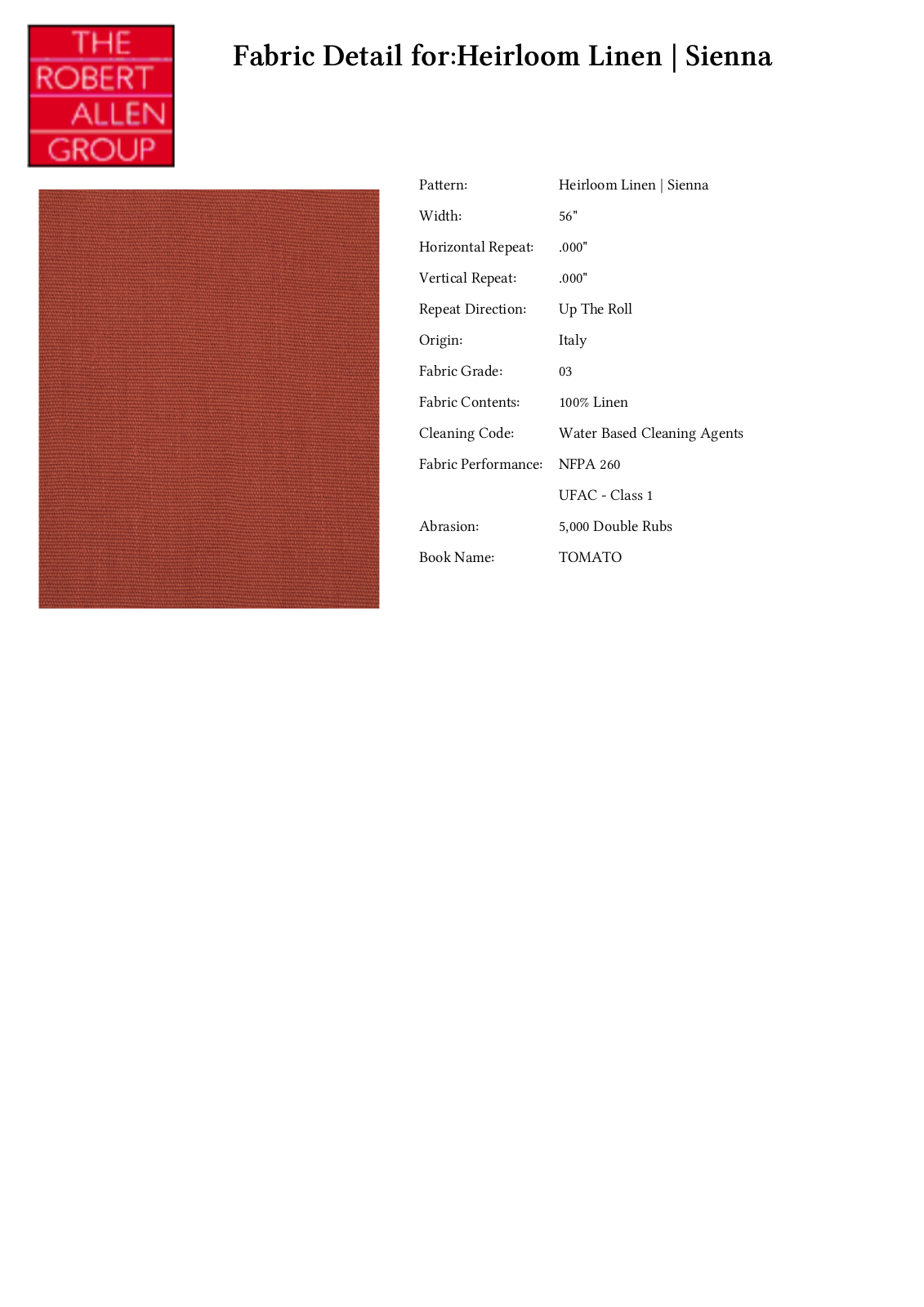 Robert Allen RALF1071 Specifications - ManualMachine.com