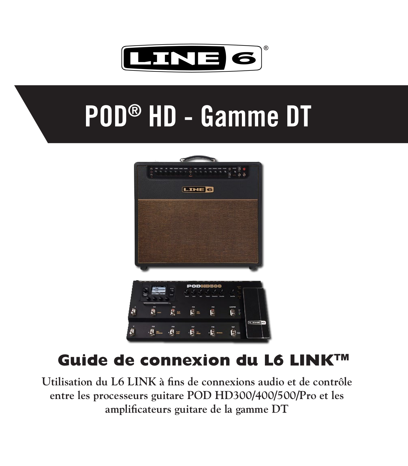 Line 6 Pod HD User Manual