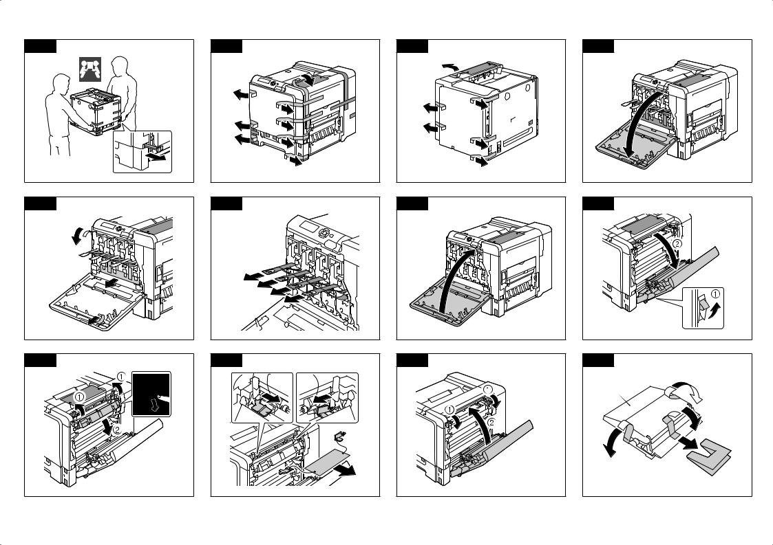 KONICA MINOLTA 5550, 5570 installation Guide