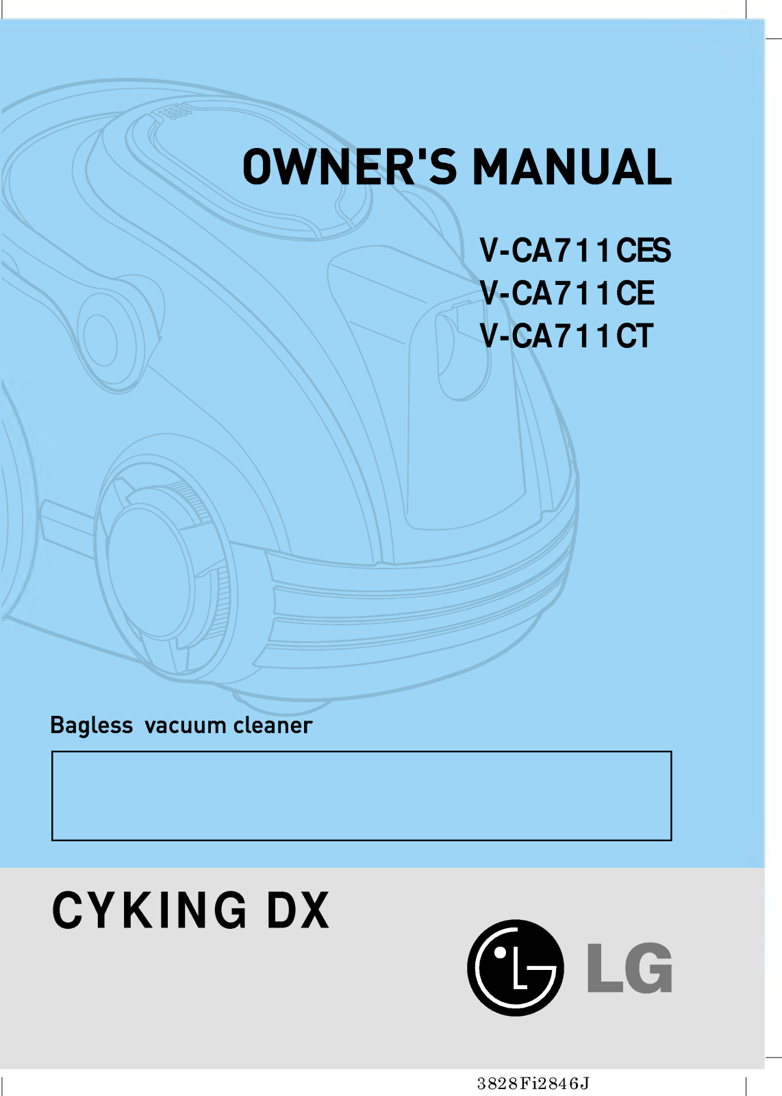 LG V-CA711CES User Manual