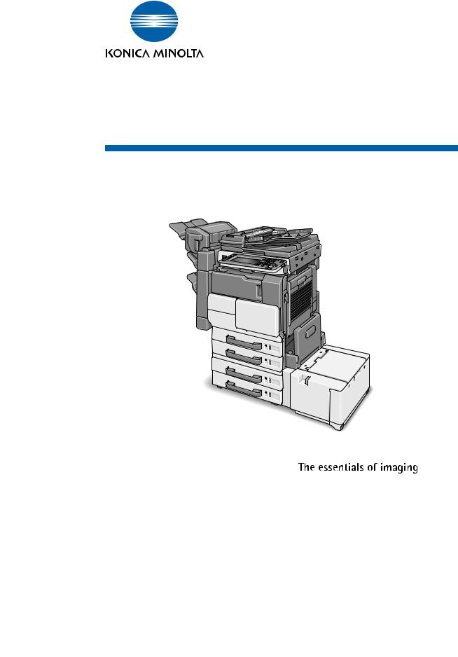 Konica minolta BIZHUB 360, BIZHUB 420, BIZHUB 500 User Manual