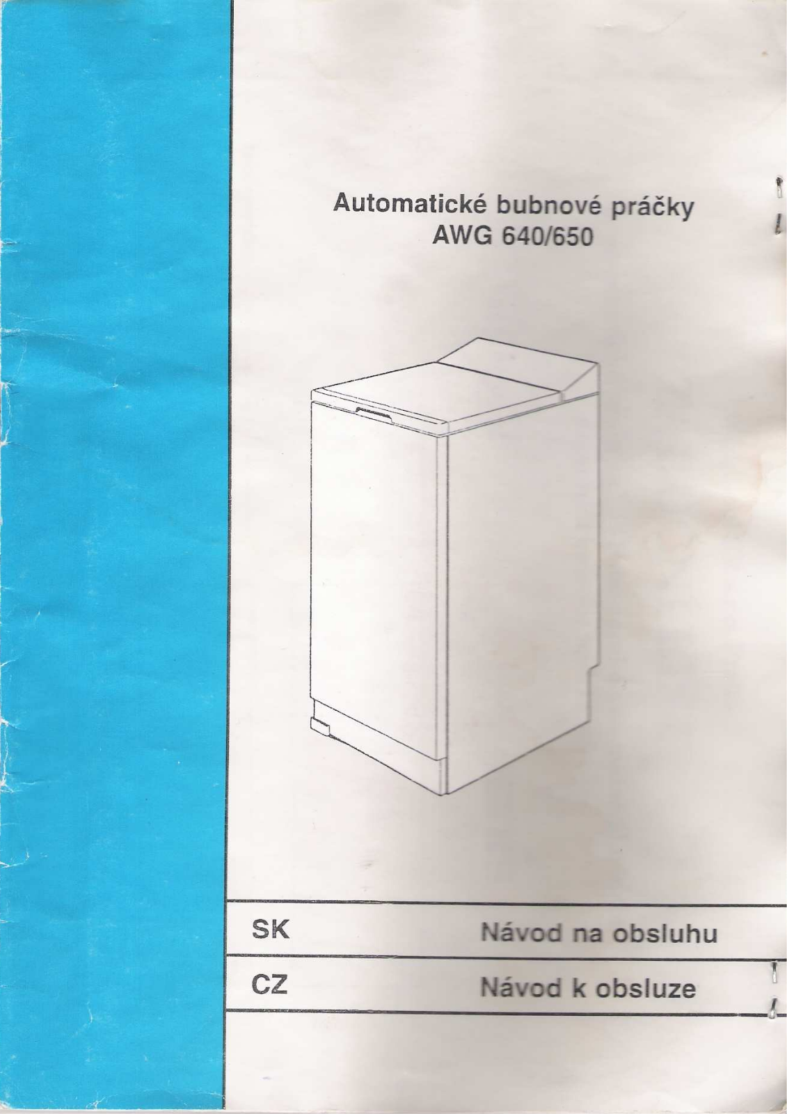 Whirlpool AWG 640 User Manual