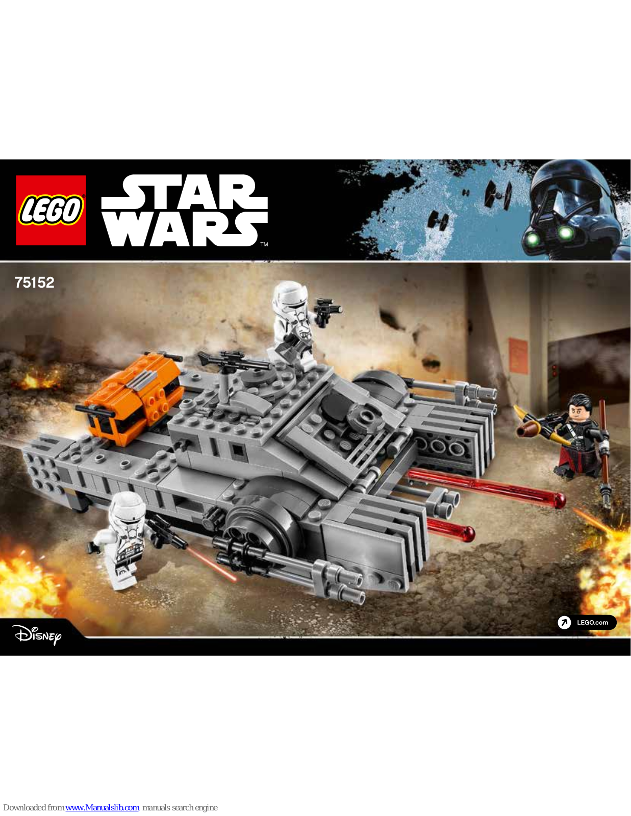 LEGO STAR WARS 75152, 75153 Star wars Building Instructions