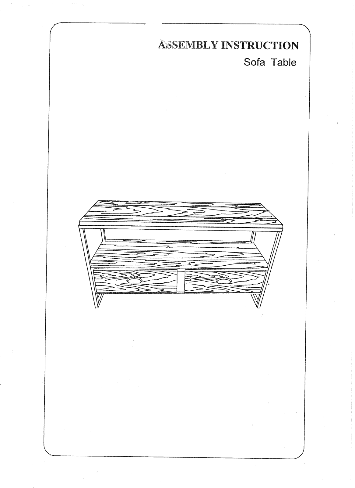 Foundstone W007886537 Assembly Instruction - ManualMachine.com