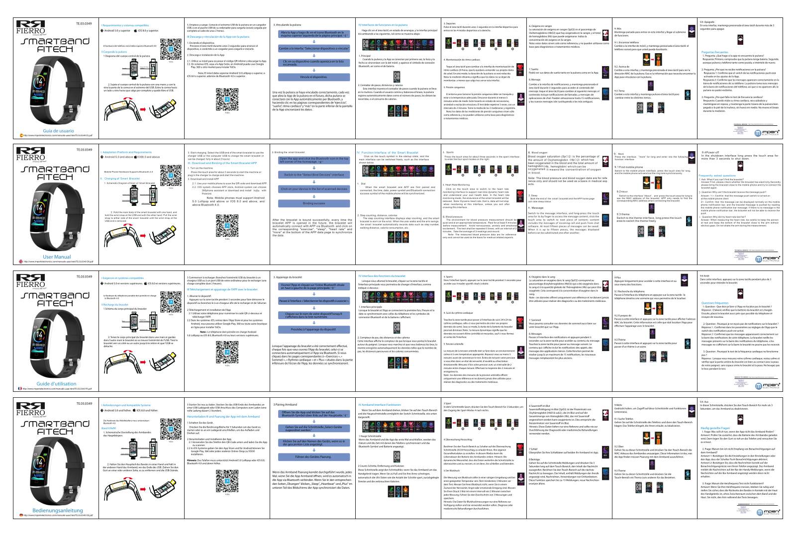 imperii SmartBand Fitech User Manual