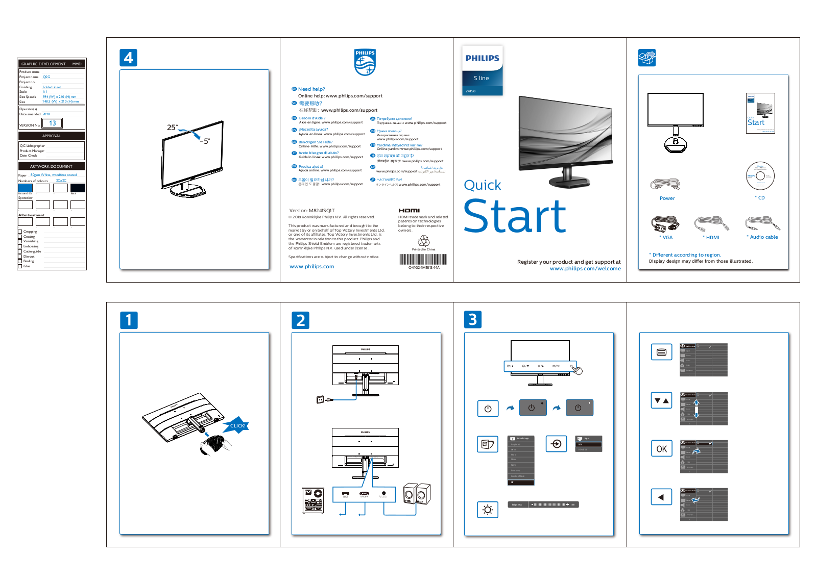 Philips 241S8QHSB User Manual