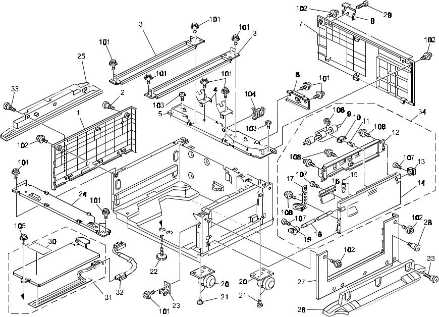 Ricoh ps420 PARTS CATALOG