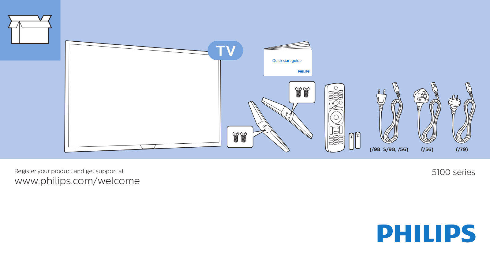 Philips 43PFT5102/79 quick start guide - ManualMachine.com