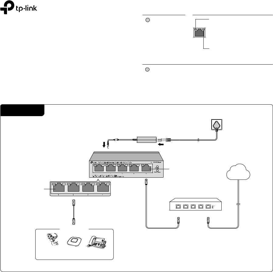 TP-Link TL-SG1005LP, TL-SG1005P Installation Guide