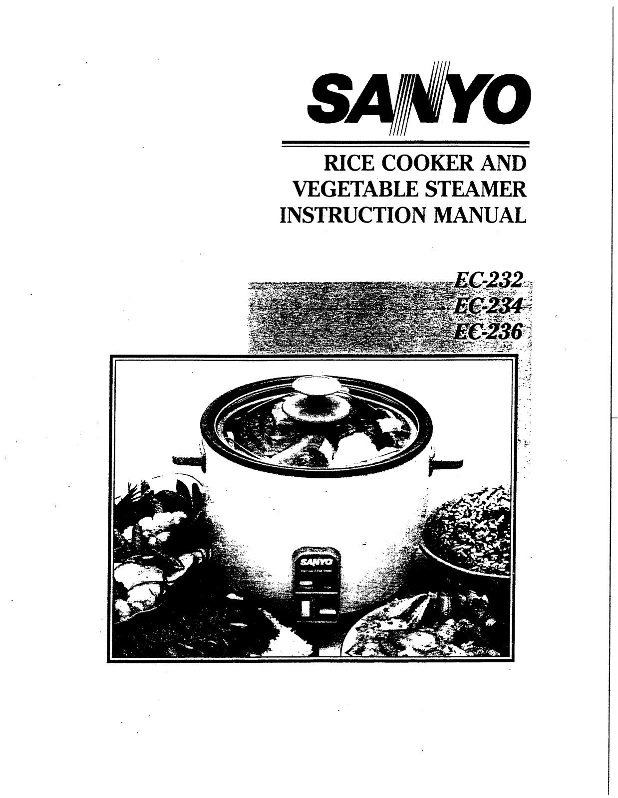 Sanyo EC232 User Manual