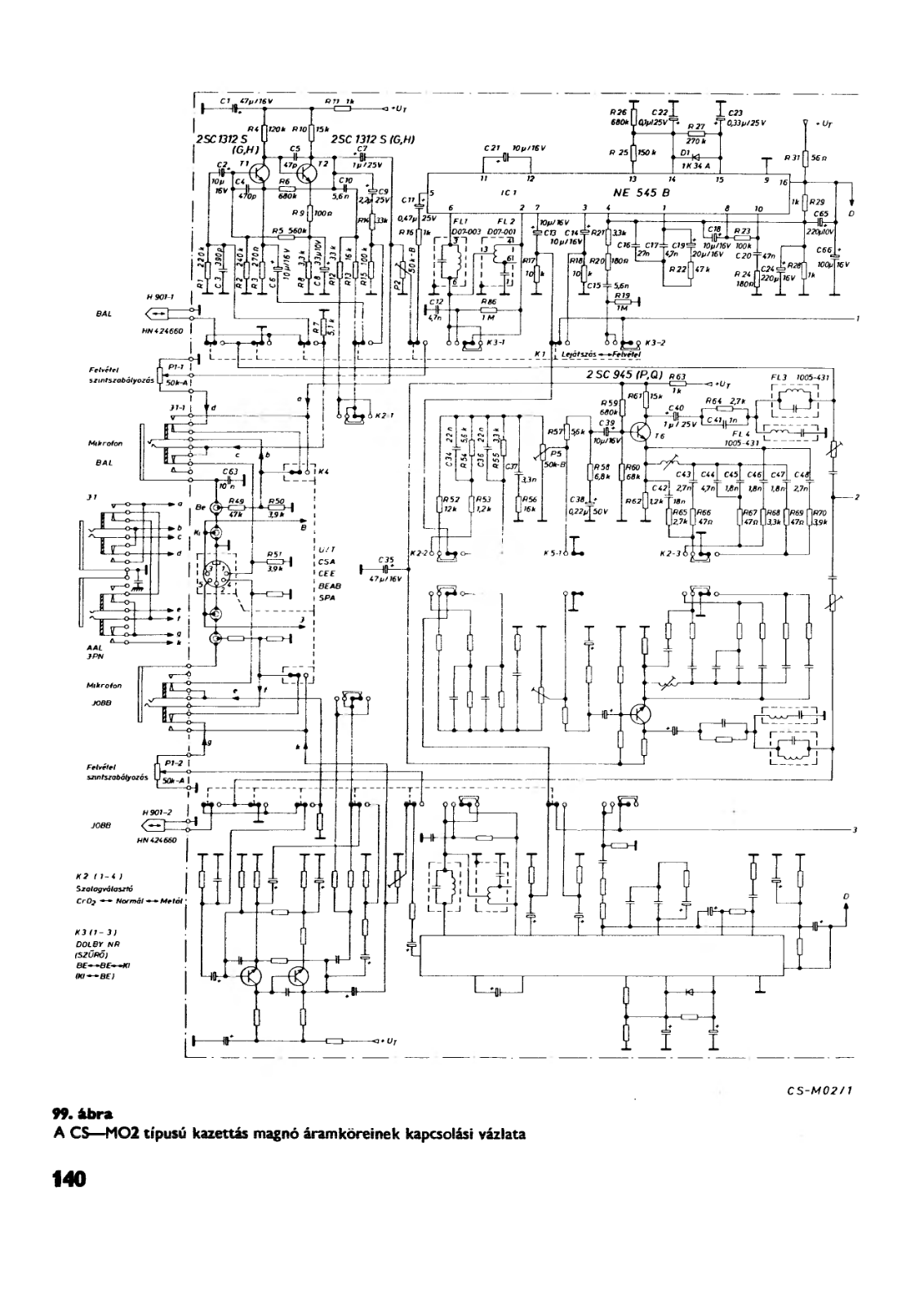 Akai CSM-02 Schematic