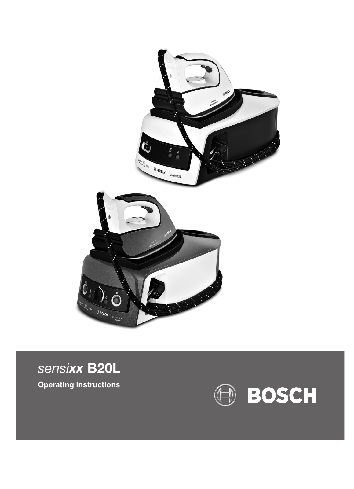 Bosch TDS2021GB User Manual