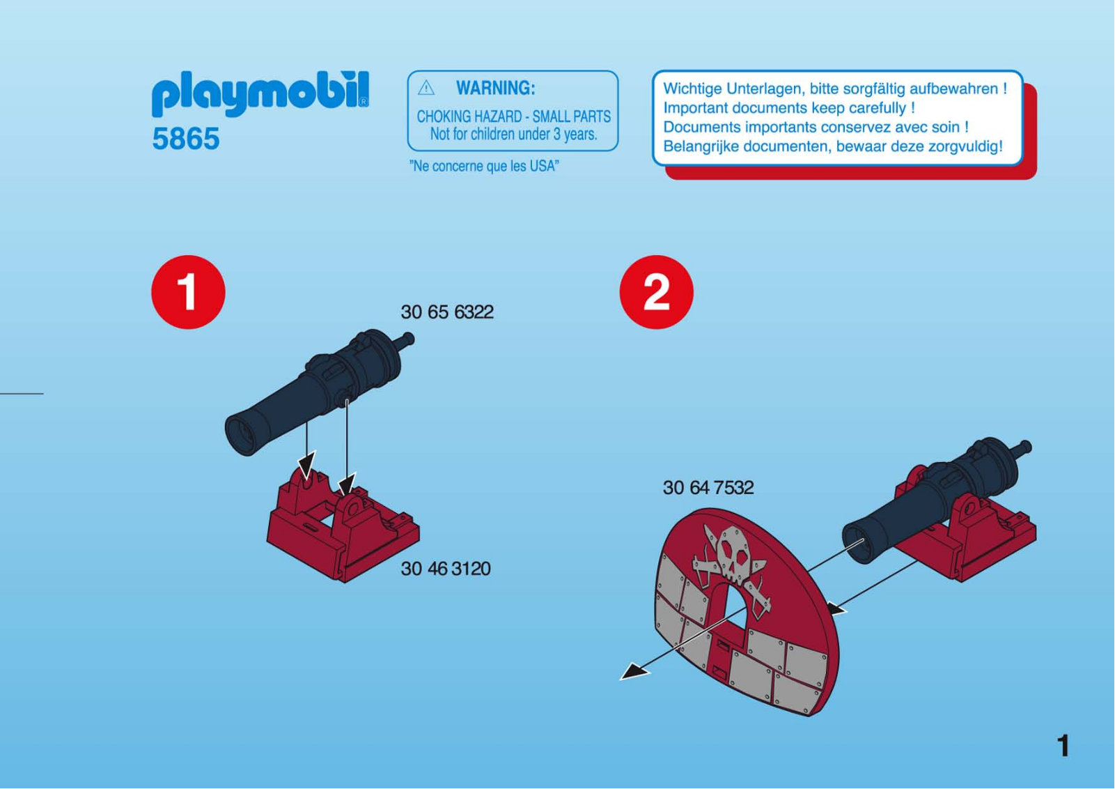 Playmobil 5865 Instructions