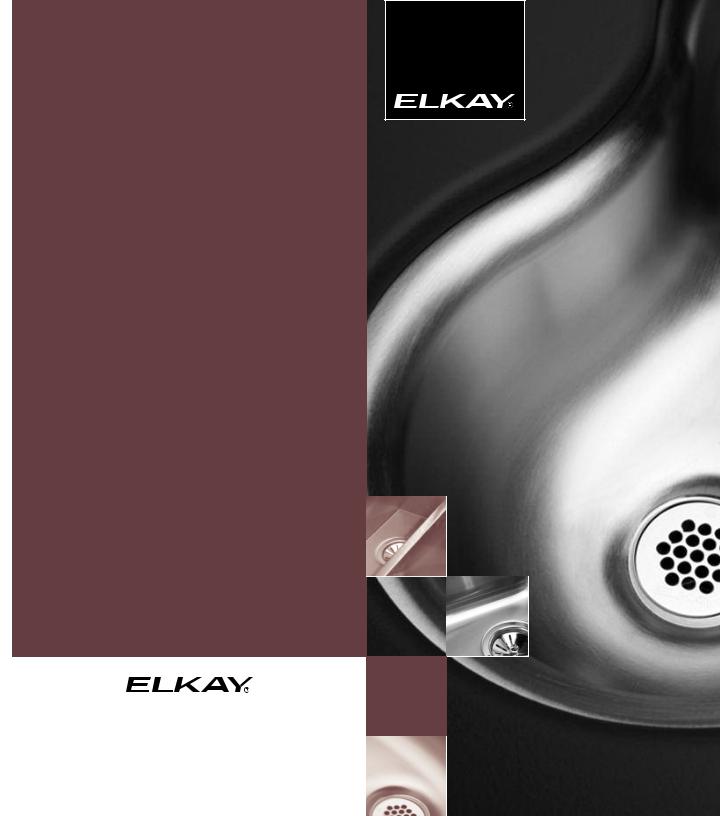 Elkay ELUH2115PD, DSE125220, DSE233191, DSE233211, DSE233221 Care and Cleaning Manual