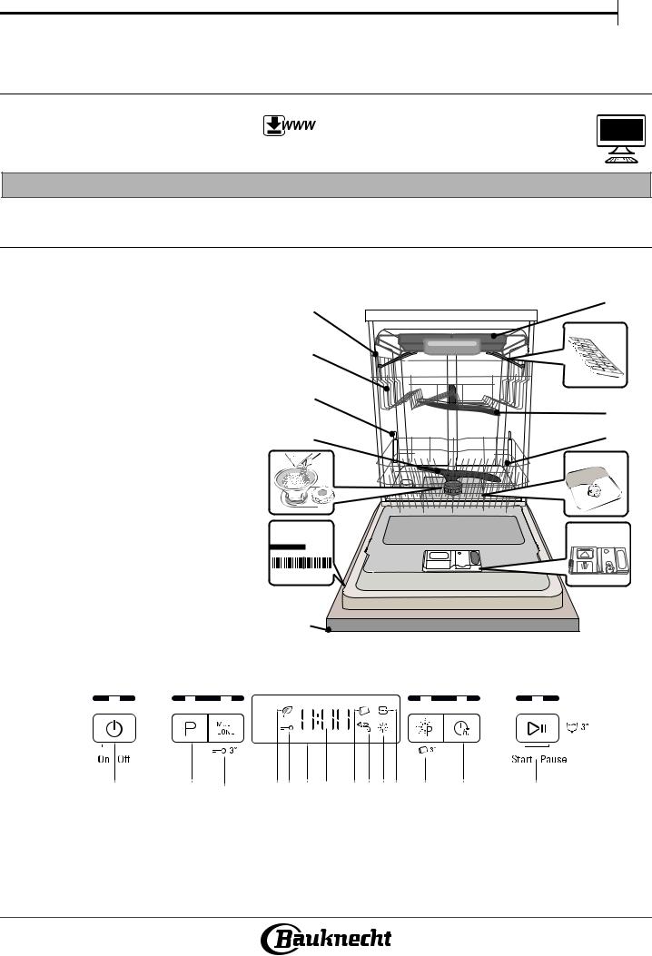 BAUKNECHT BFC 3C26 PF IS Daily Reference Guide