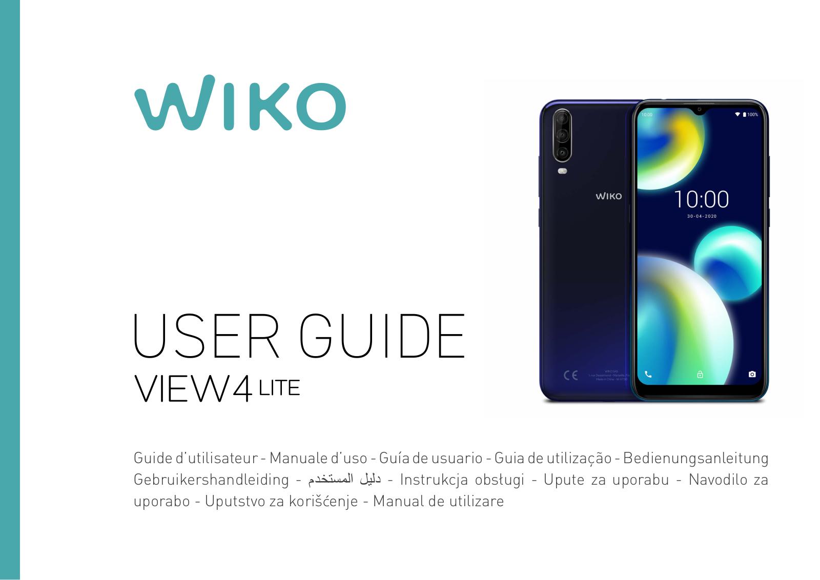 WIKO View 4 Lite Guide d'utilisation