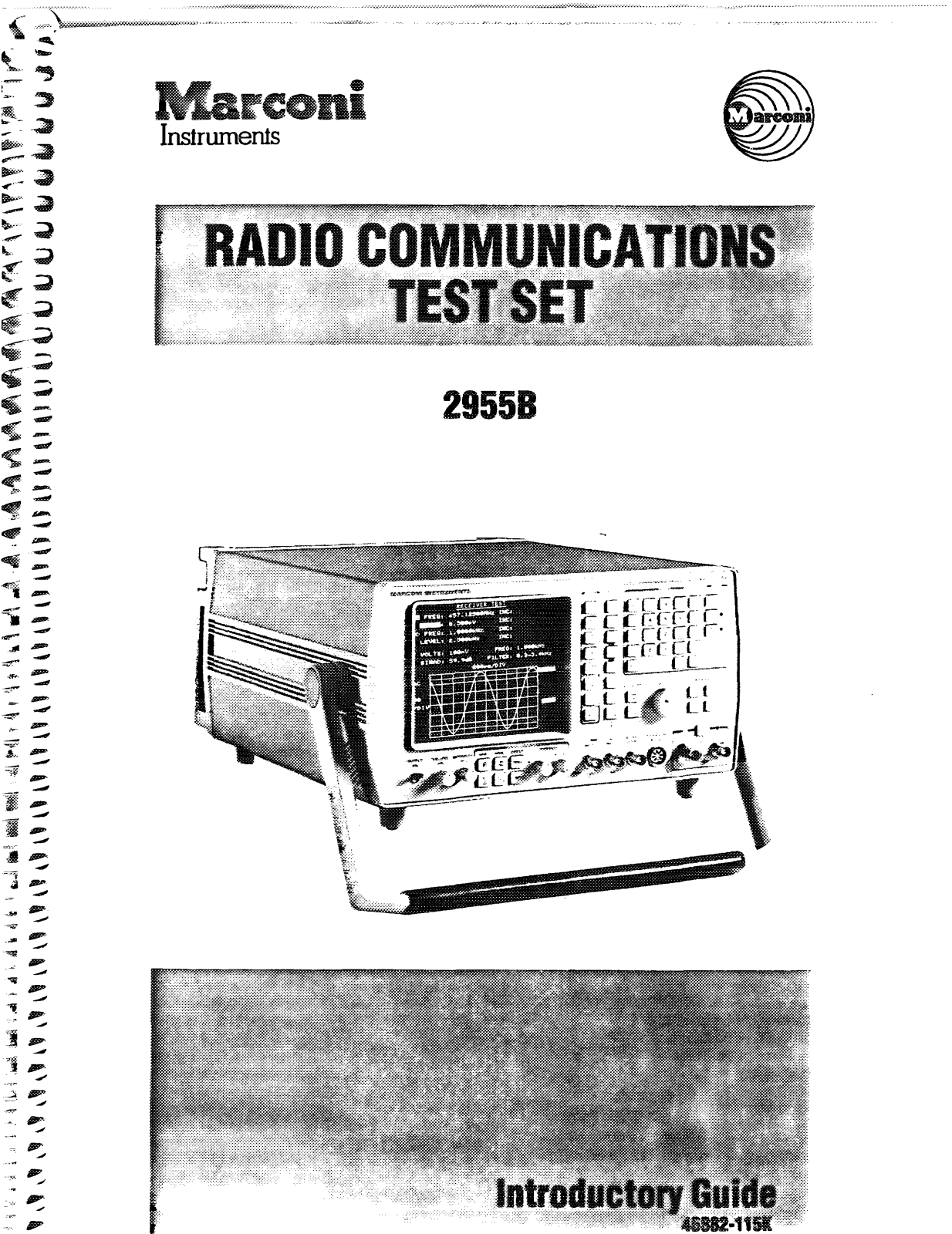 Marconi 2955B user guide