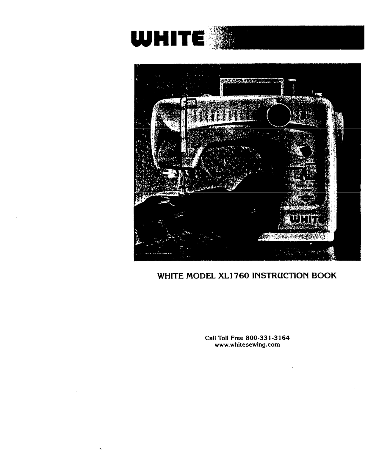 White XL1760 User Manual