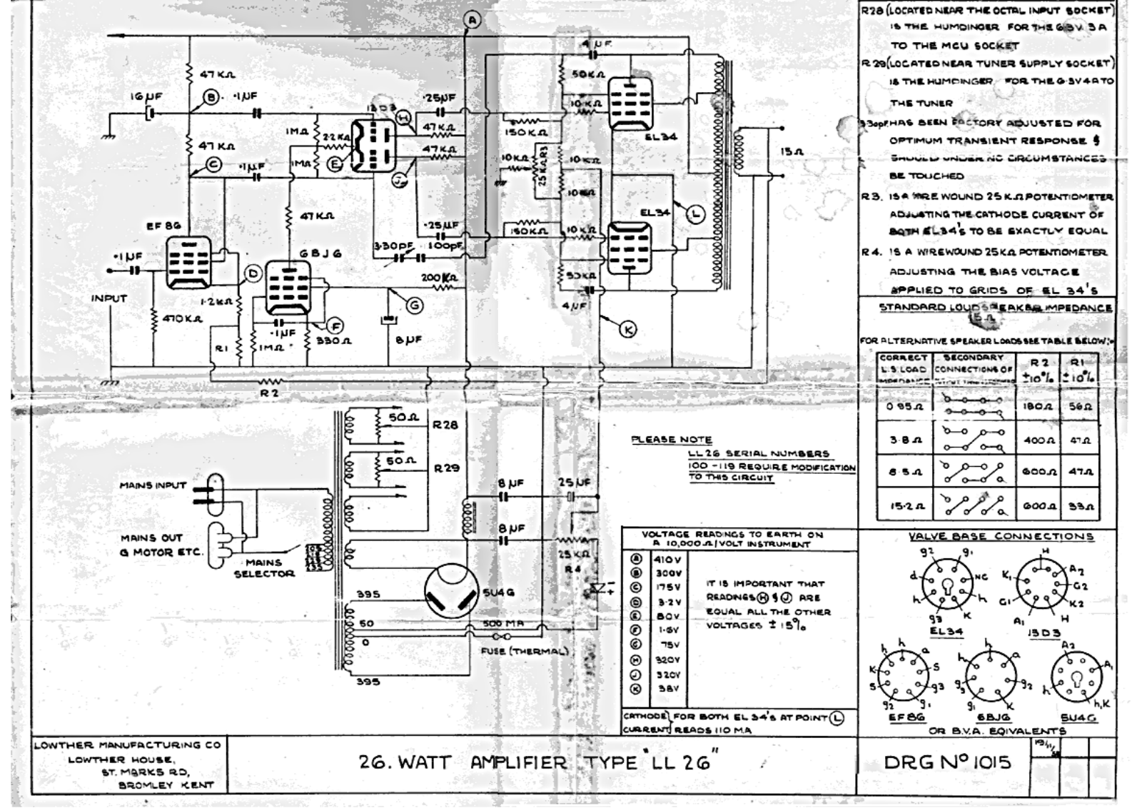 Scott L-26 Schematic