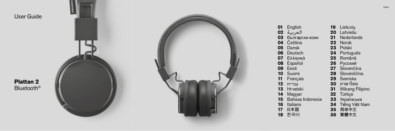 Urbanears Plattan 2 User Manual