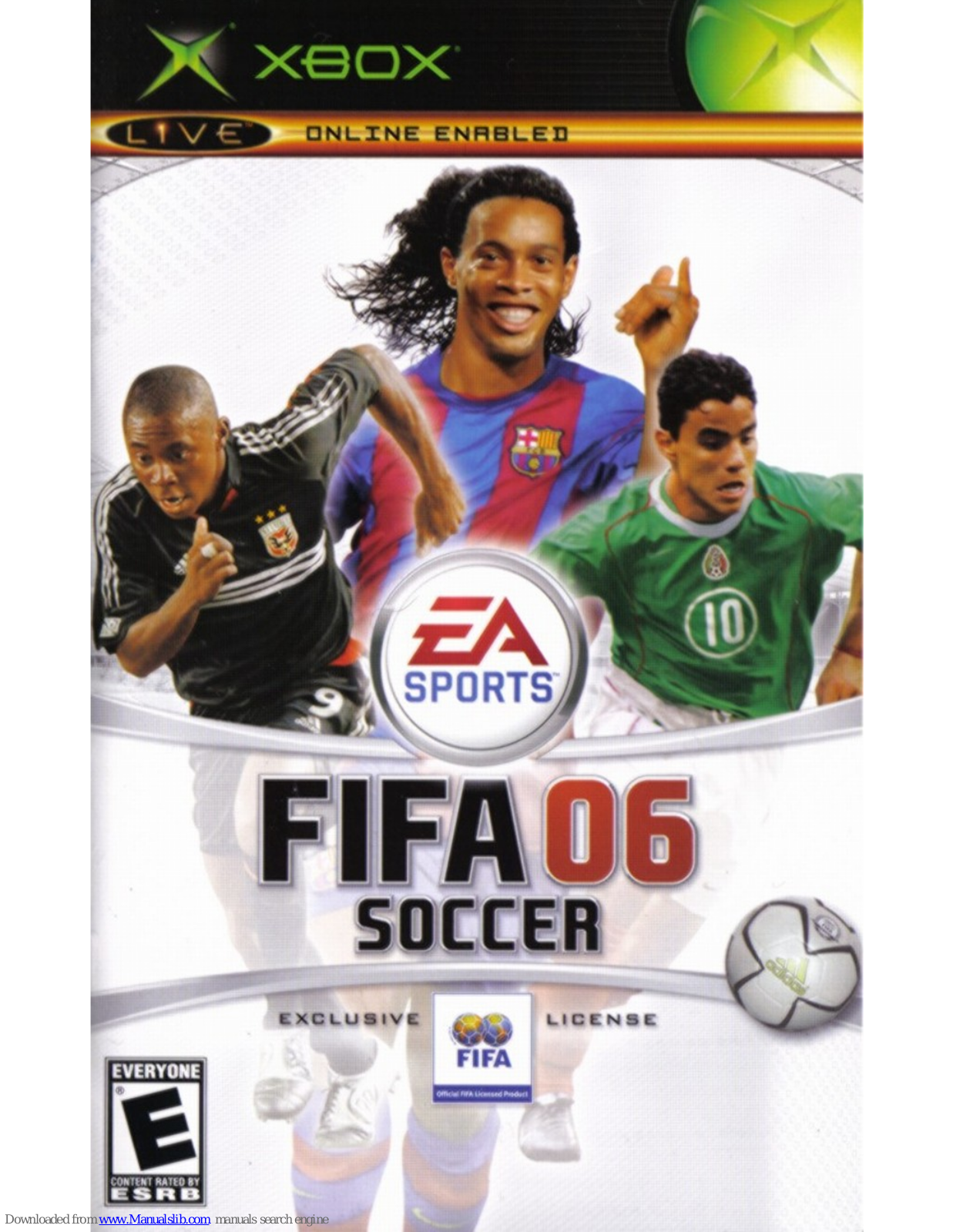 EA Sports FIFA 2006 User Manual