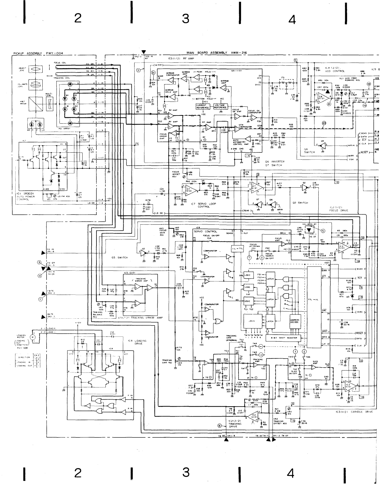 Pioneer PD-6010 Schematic