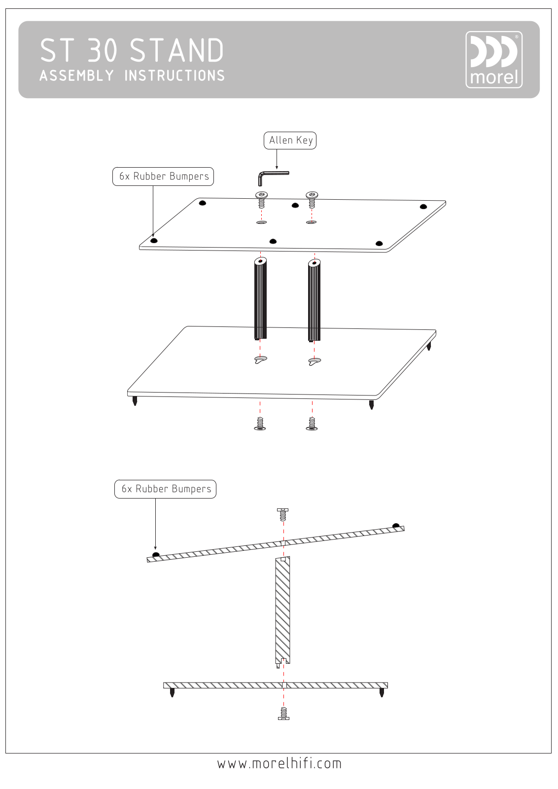 Morel ST-30 Assembly Instruction