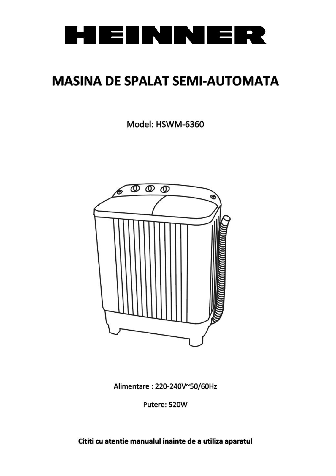 Heinner HSWM-6360 User guide - ManualMachine.com