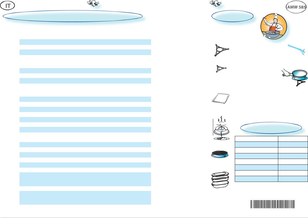 Whirlpool AMW 585 User Manual