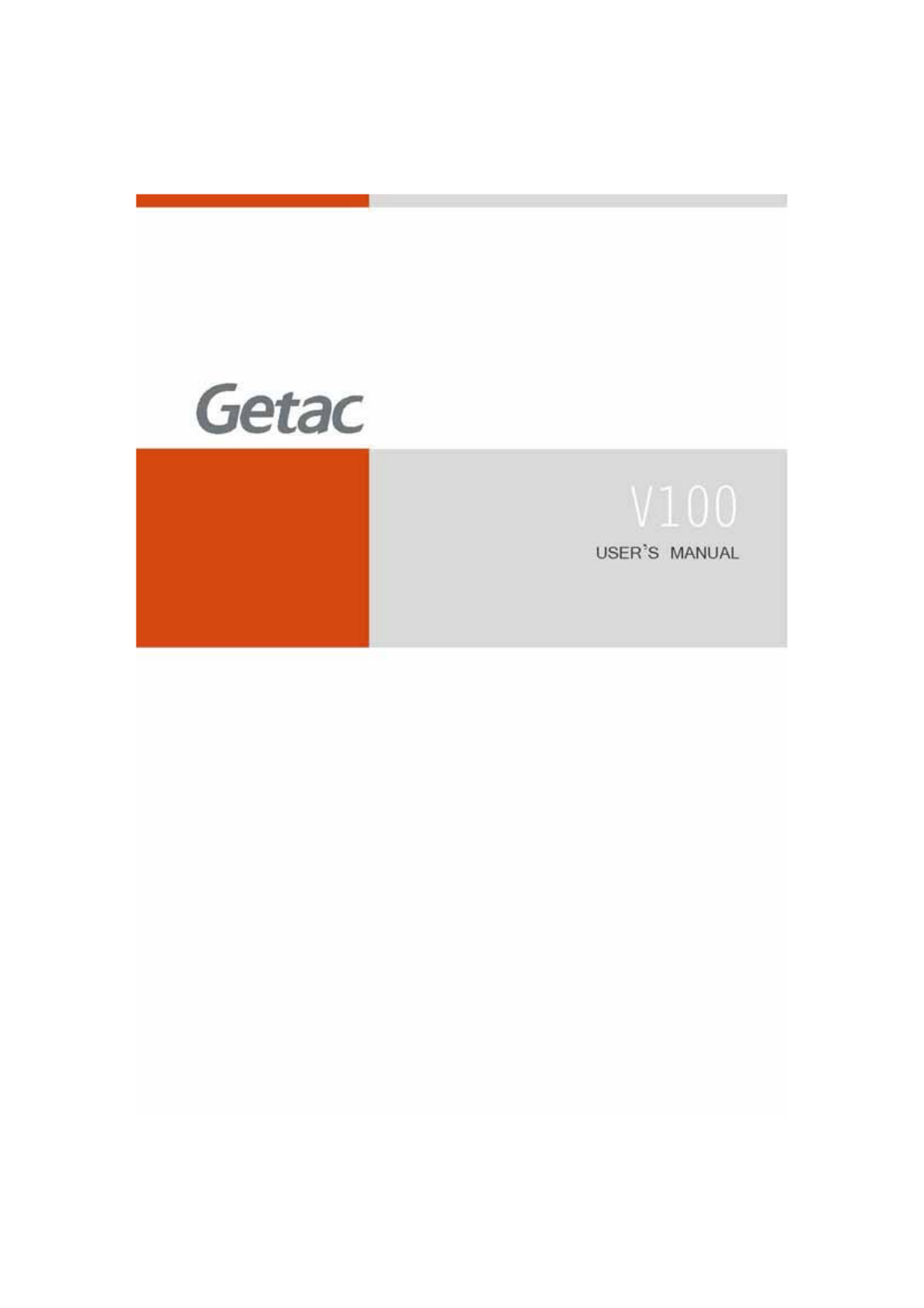 Getac Technology 049 User Manual