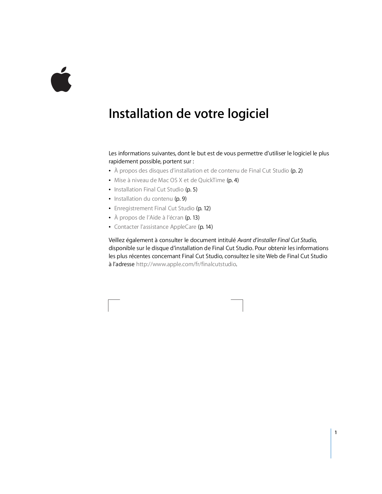 APPLE FINAL CUT PRO 5.1 User Manual