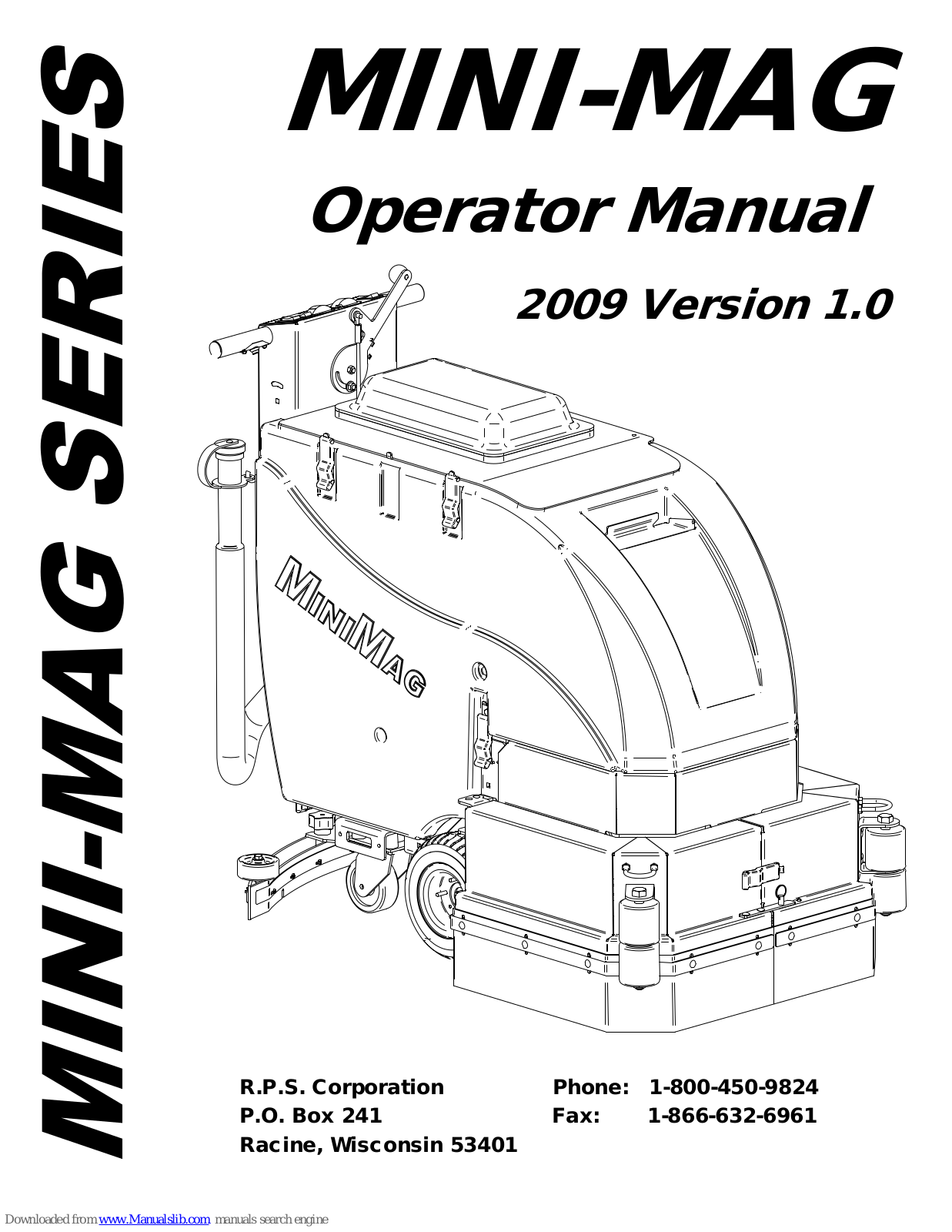 Tomcat mini-mag series Operator's Manual