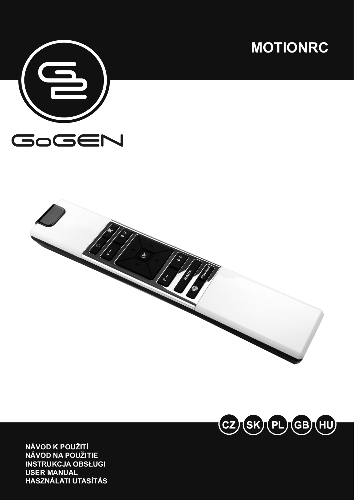 GoGEN MOTIONRC User Manual